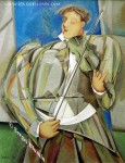 © S. Blumin, Playing Paganini, signed, unframed author's print of oil painting, 1990 (click to enlarge) © S. Blumin, Playing Paganini, signed, unframed author's print of oil painting, 1990 (click to enlarge)